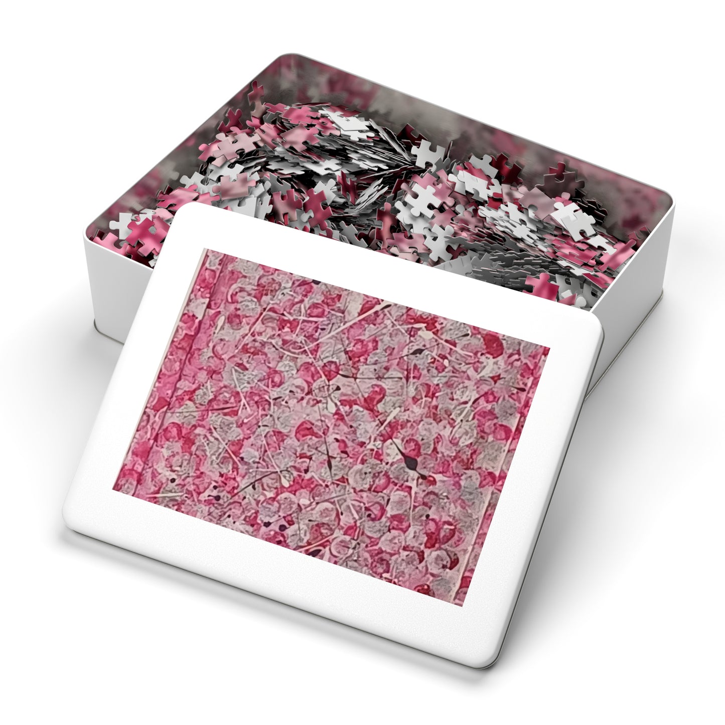 Pink Blitz Colorful Puzzle with Tin - 30 - 2000 pieces