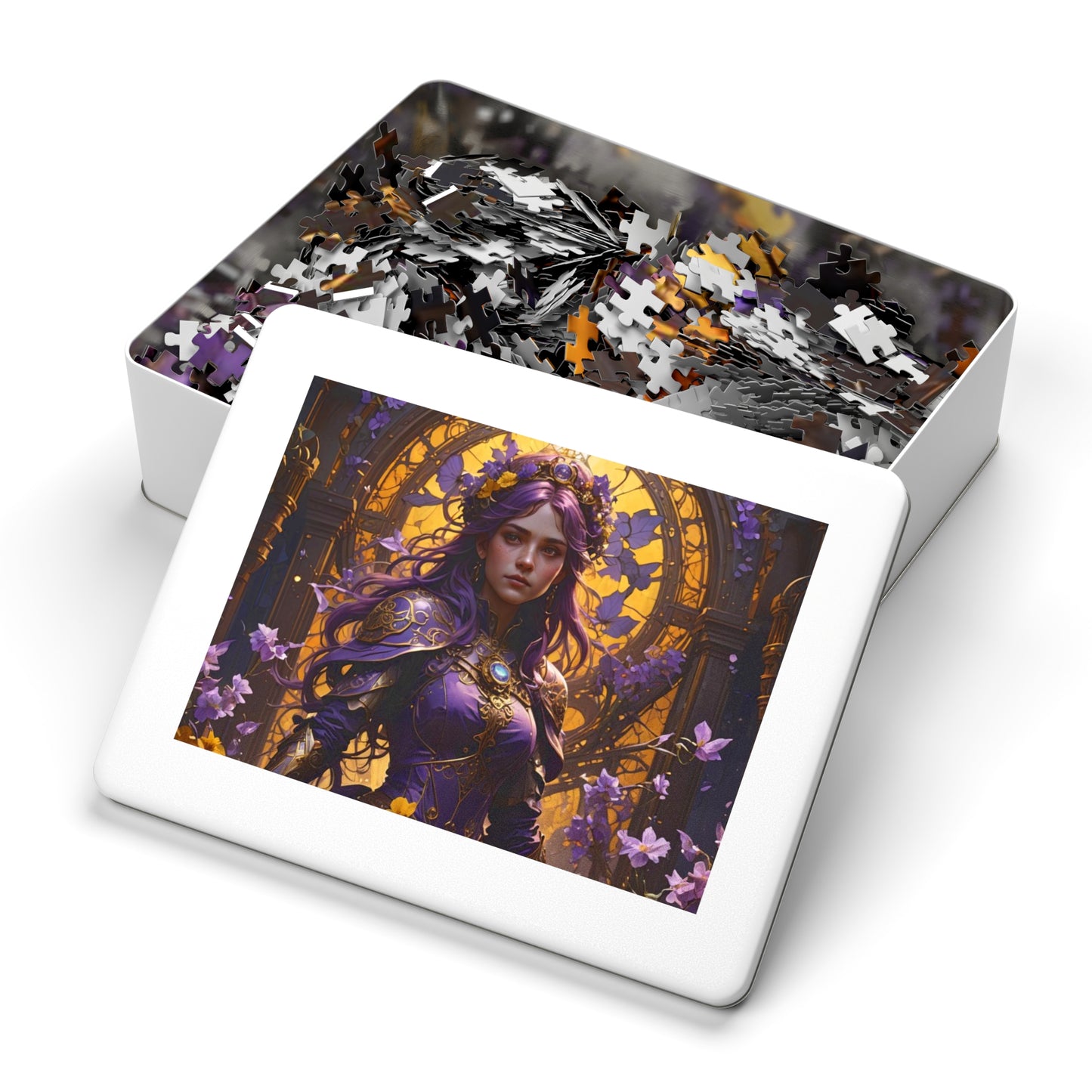 Bohemian Fantasy Art Jigsaw Puzzle with Tin 6 variants upto 2000 pieces