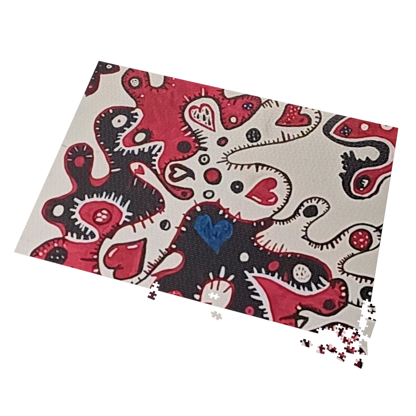 Lots Of Hearts  Puzzle with Tin 30 - 2000 pieces