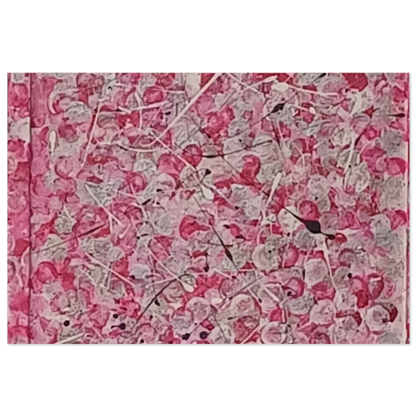 Pink Blitz Colorful Puzzle with Tin - 30 - 2000 pieces
