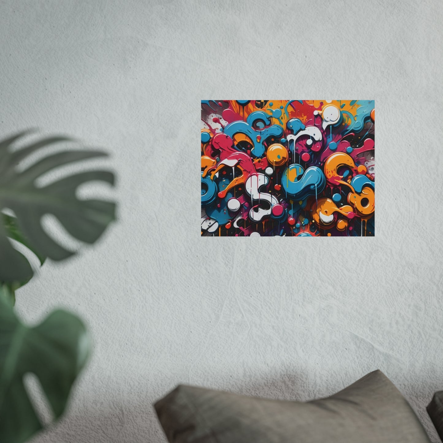 Street  Abstract Glicée Poster various sizes.