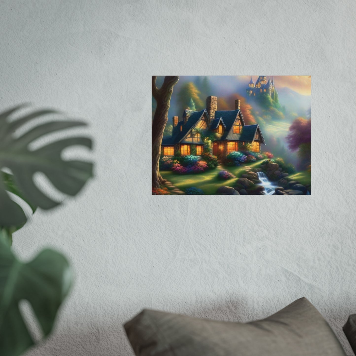 Cozy Cottage 1 Glicée Print.