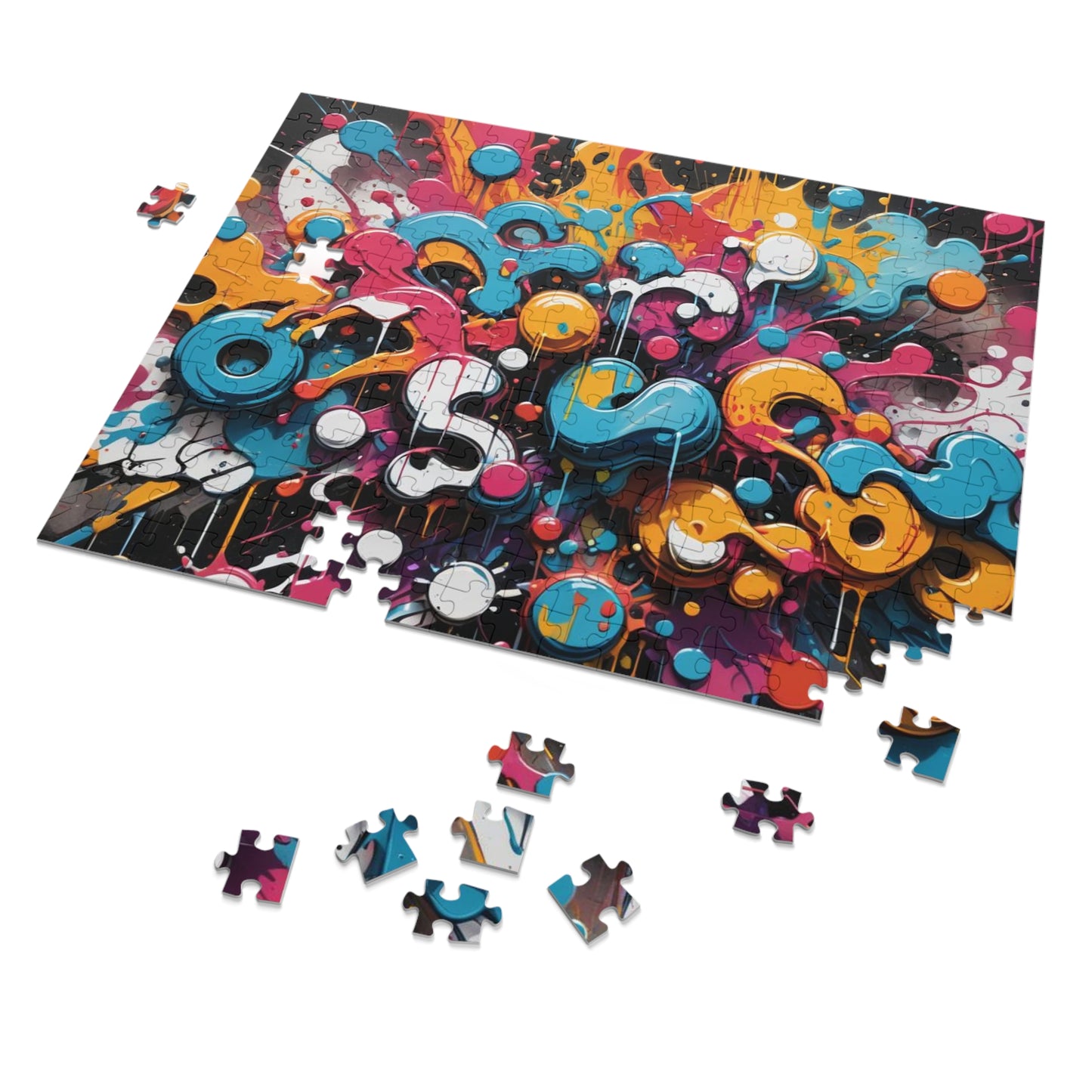 Street  Abstract  Puzzle with Tin