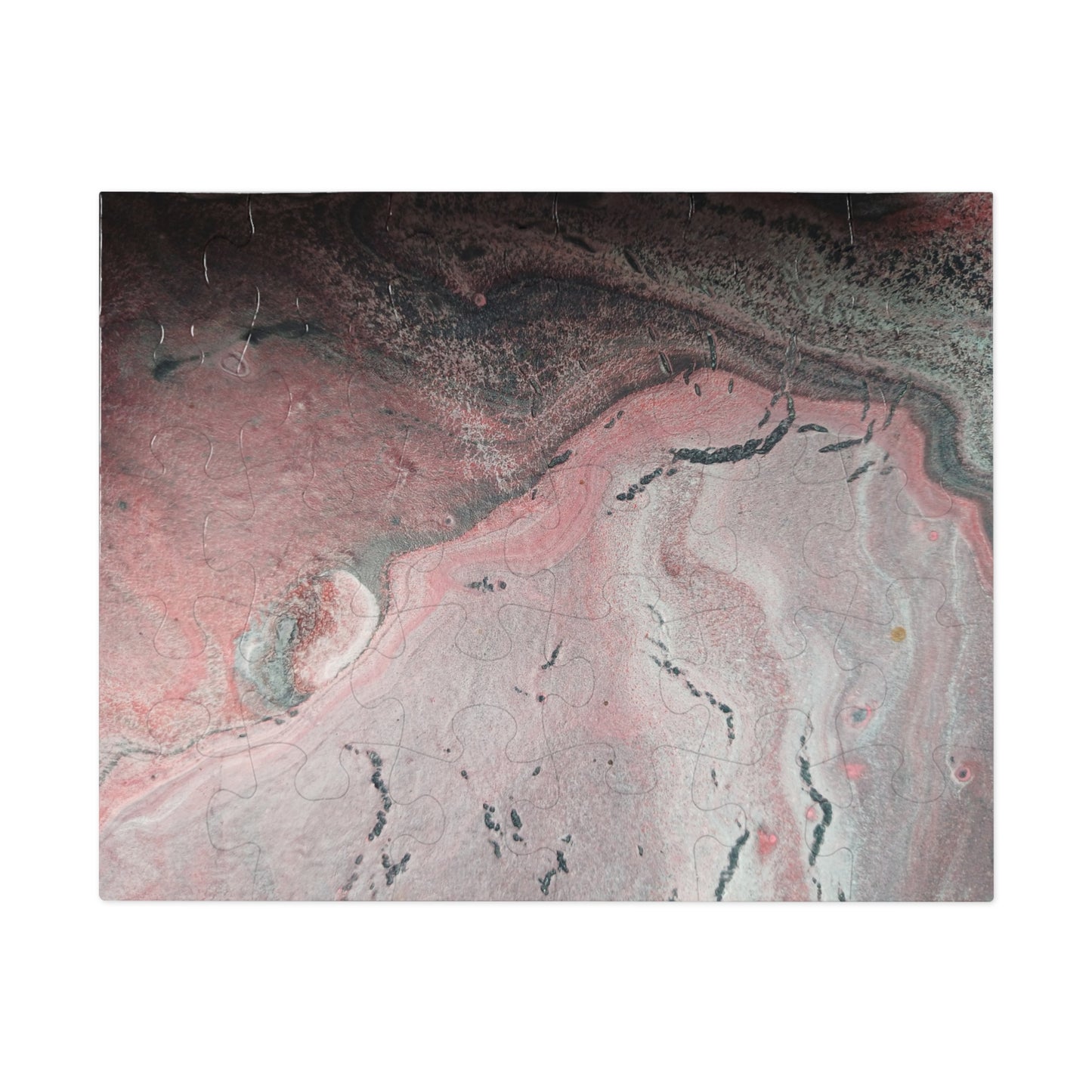 Abstract Pink Fine Art Jigsaw Puzzle with Tin - 6 variants  upto 2000 pieces