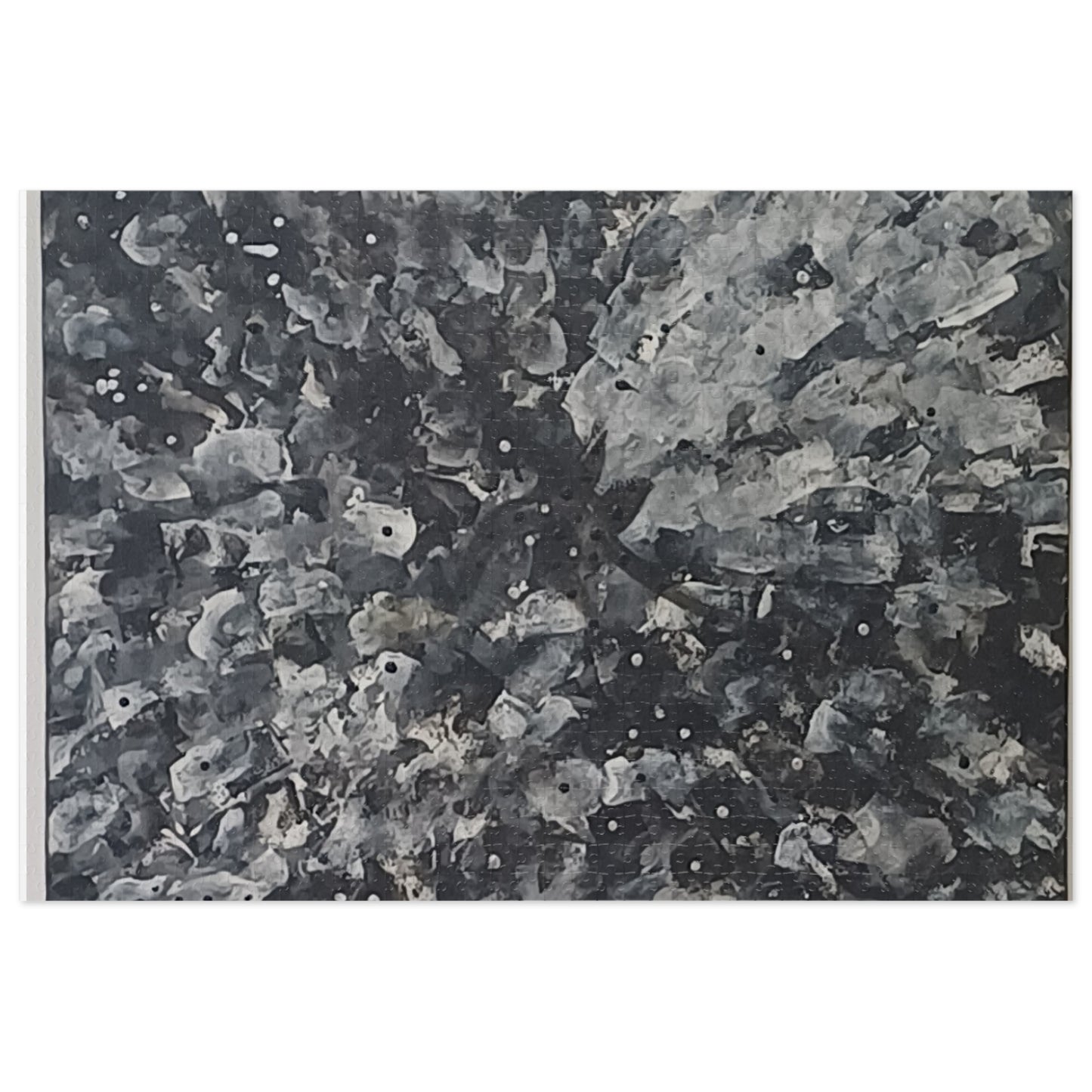 BLACK 6 variants upto 2000 piece Abstract Jigsaw Puzzle with Tin.