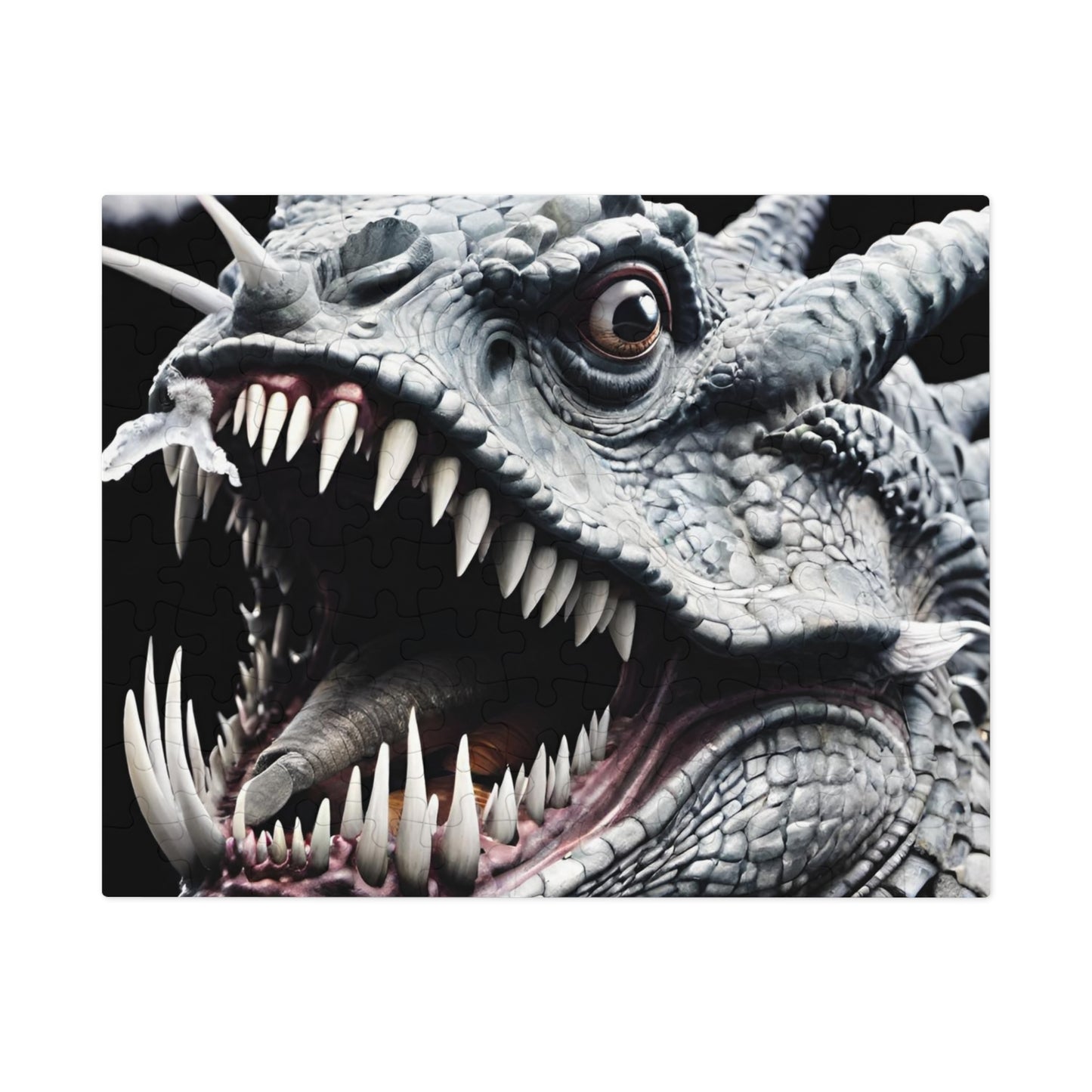 Smiling Dragon Jigsaw Puzzle with Tin 30-2000 pieces.