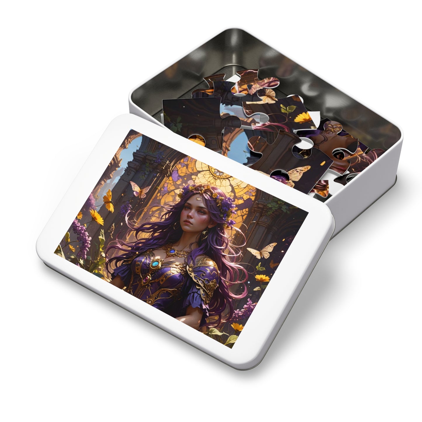 Enchanted Lady purple Puzzle