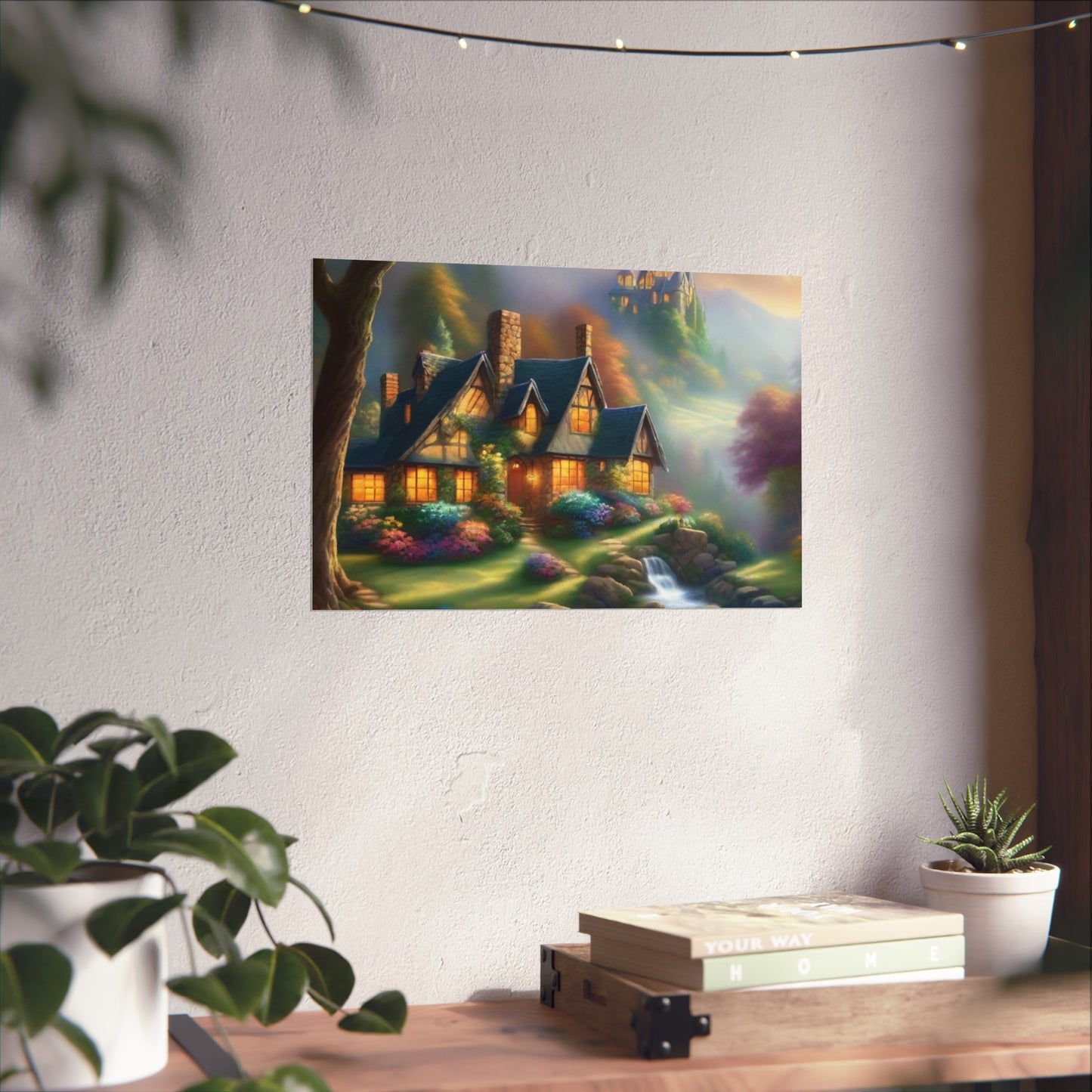 Cozy Cottage 1 Glicée Print.