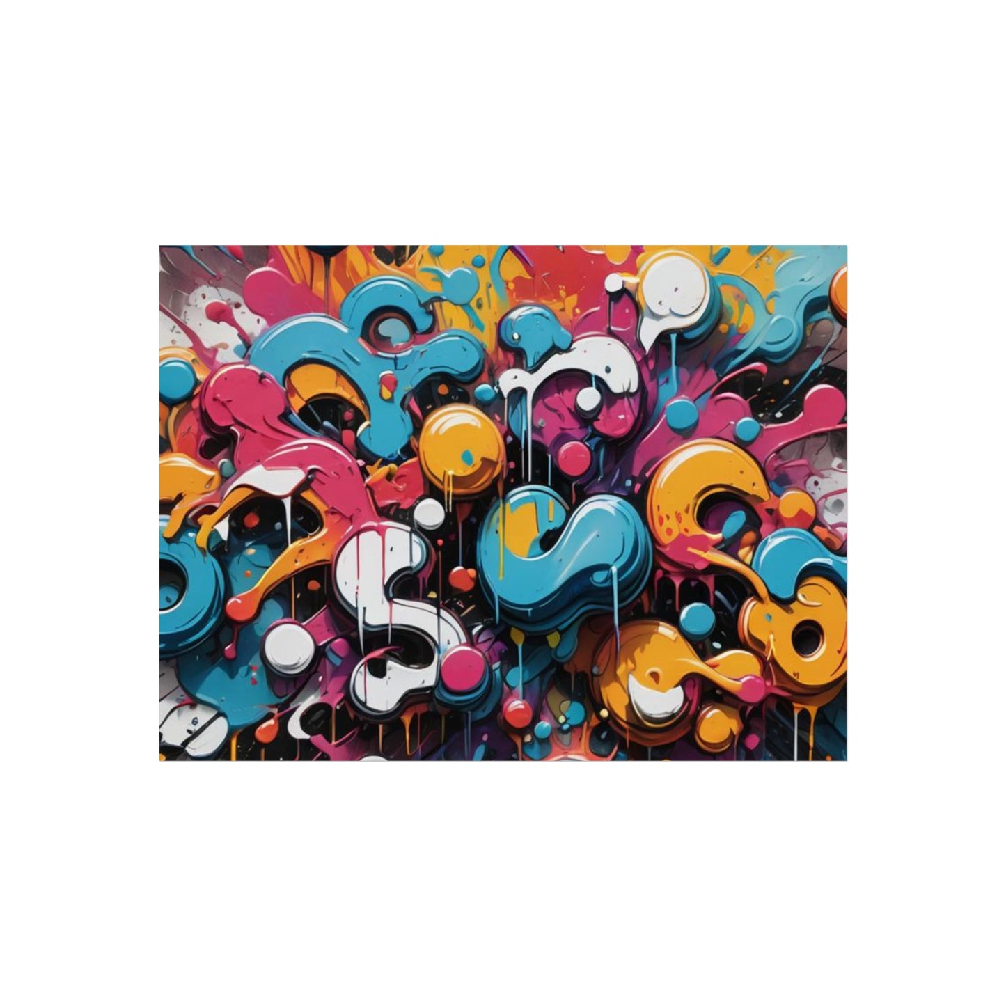 Street  Abstract Glicée Poster various sizes.