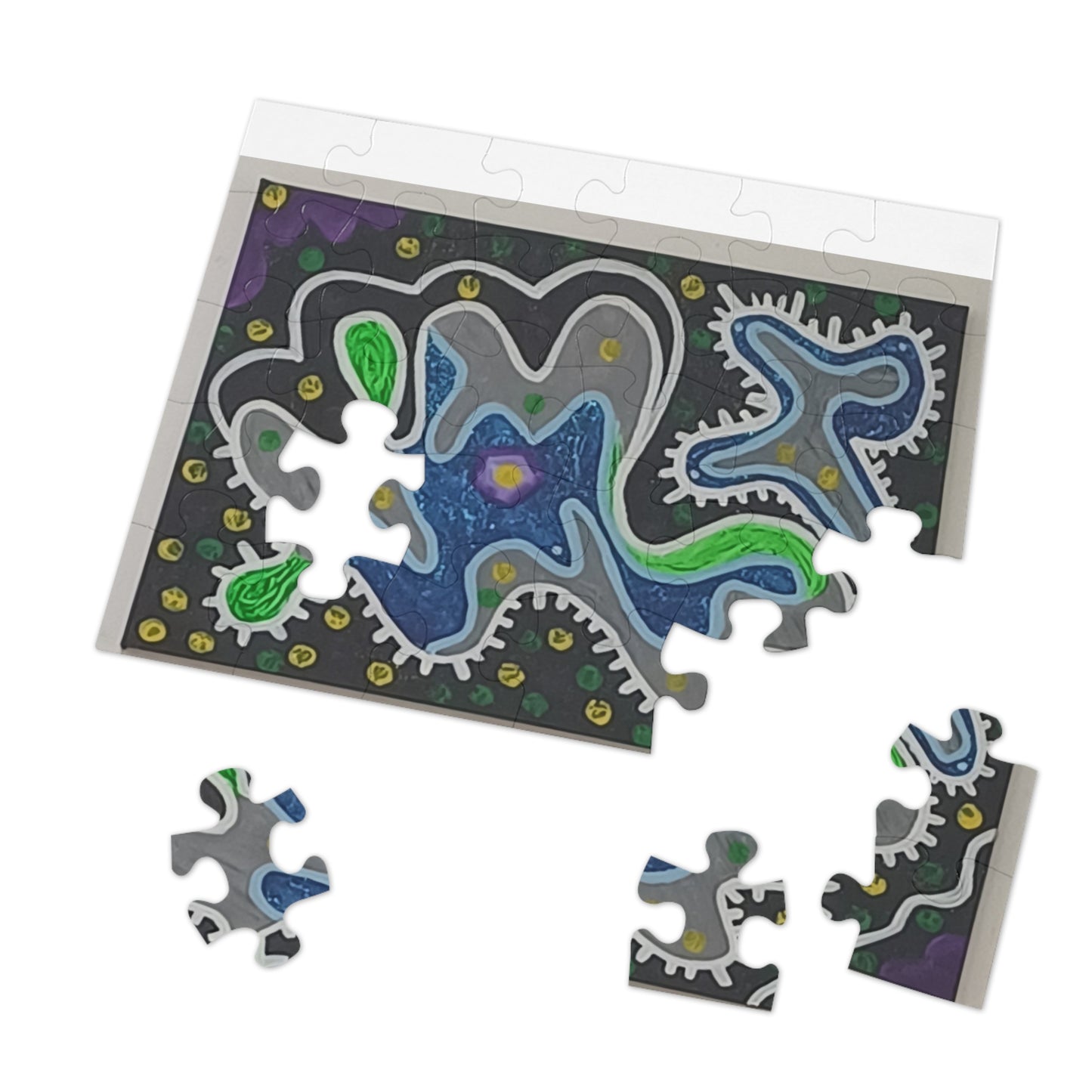 K Colorful Jigsaw Puzzle with Tin, 30 - 2000 pieces