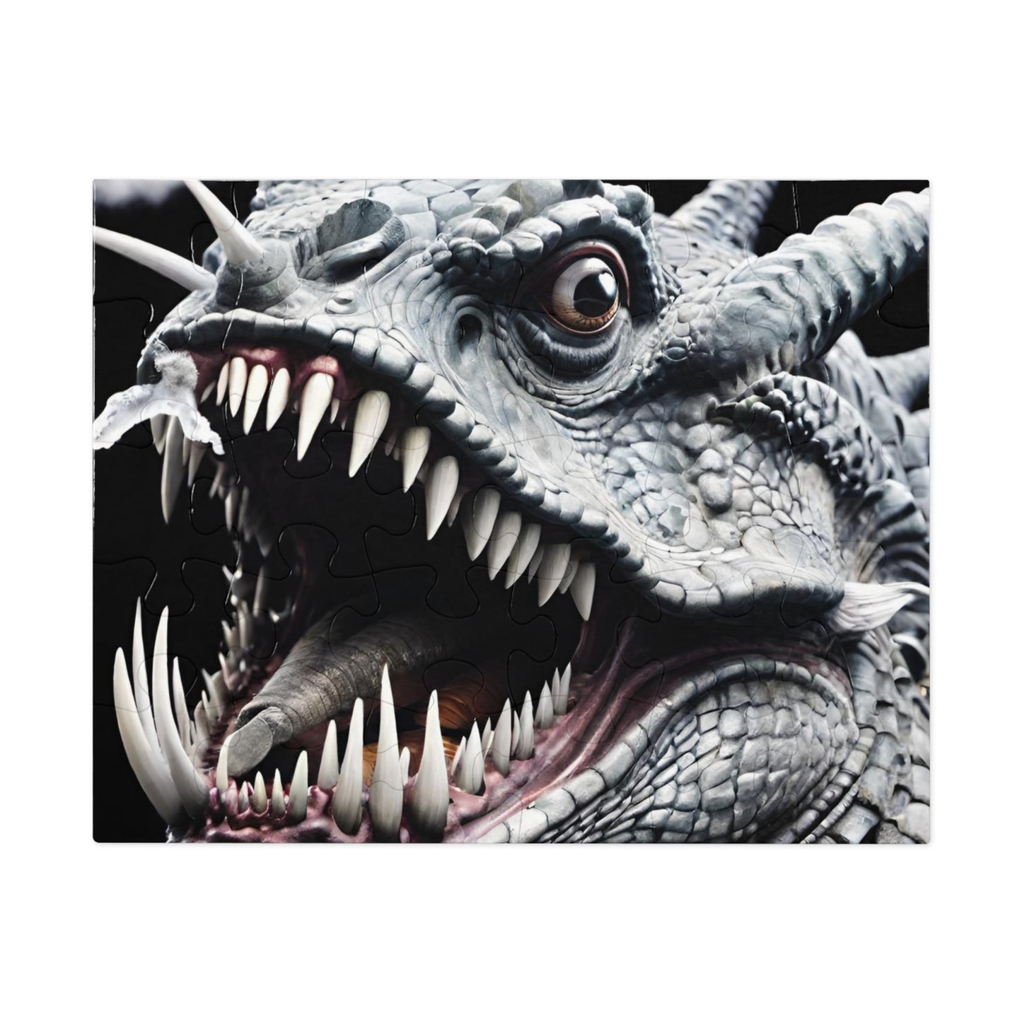 Smiling Dragon Jigsaw Puzzle with Tin 30-2000 pieces.