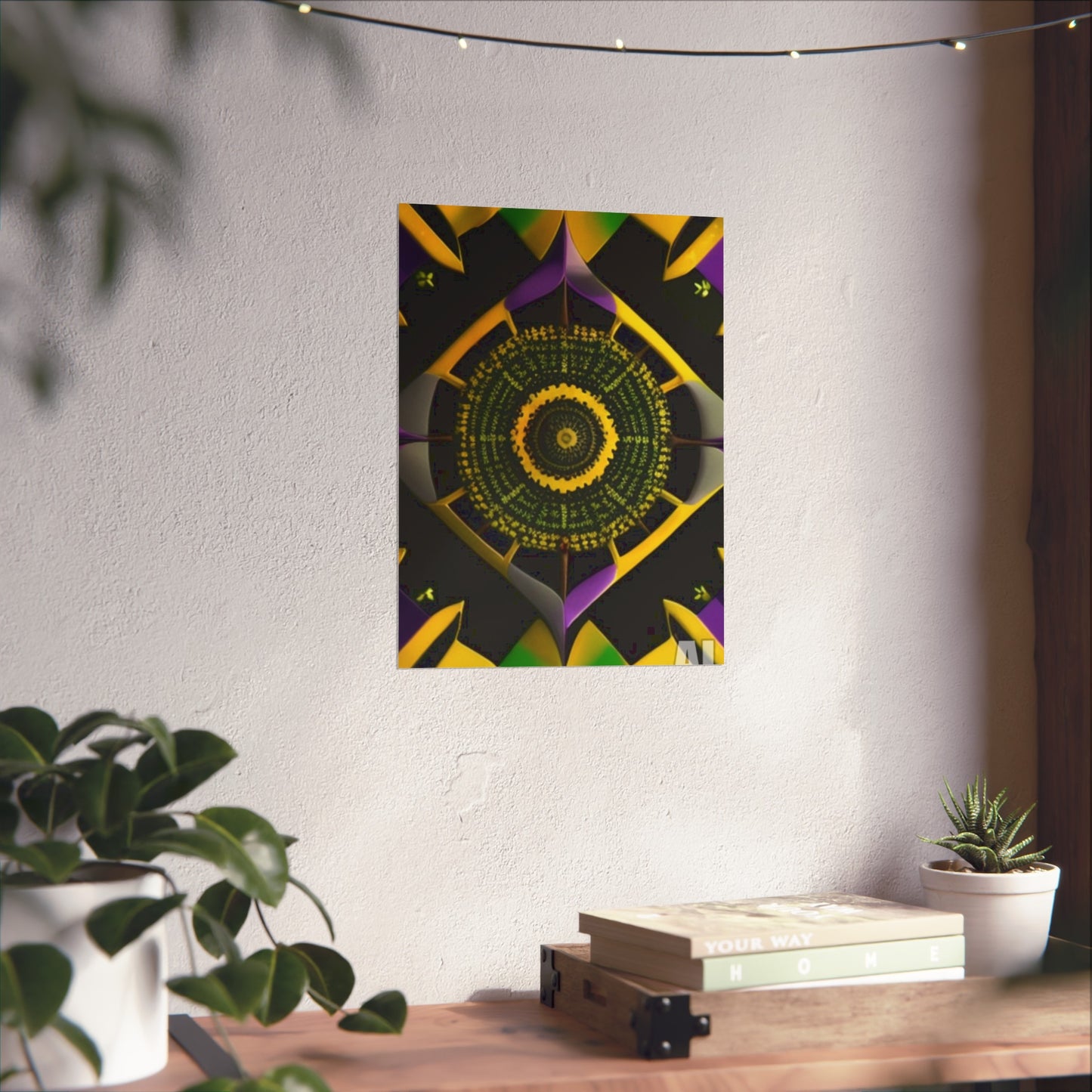Vibrant Square Fine Art Prints.