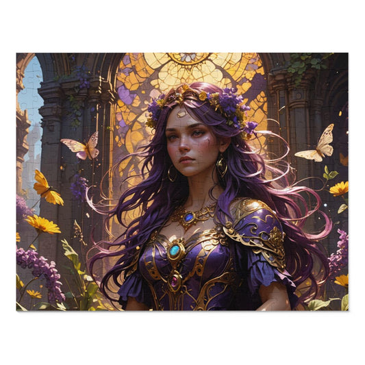 Enchanted Lady purple Puzzle