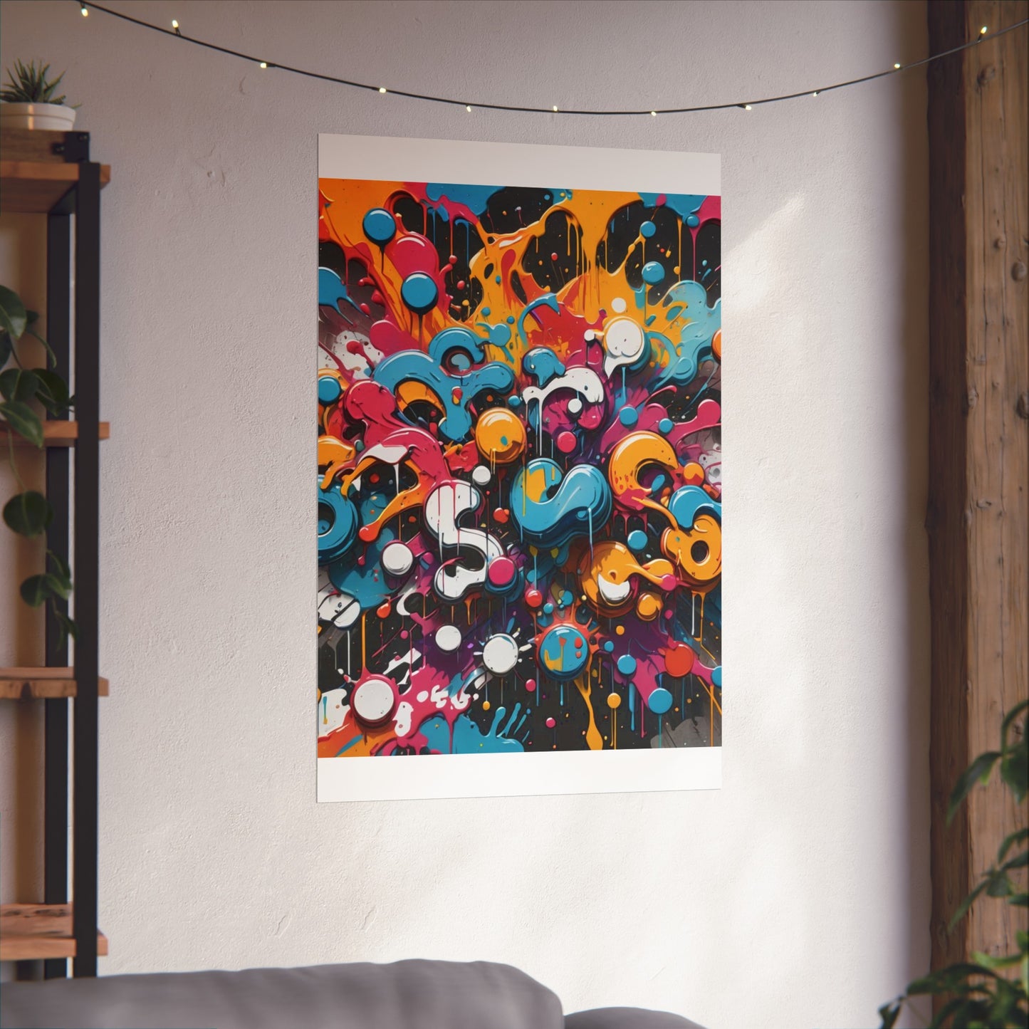 Street  Abstract Glicée Poster various sizes.