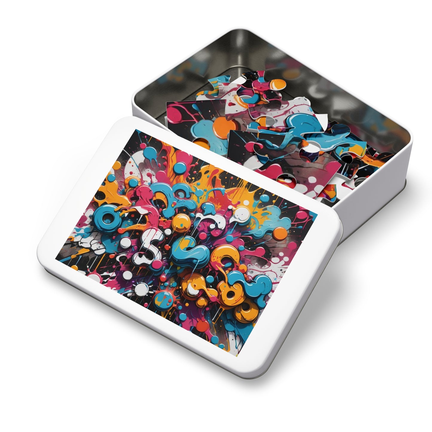 Street  Abstract  Puzzle with Tin