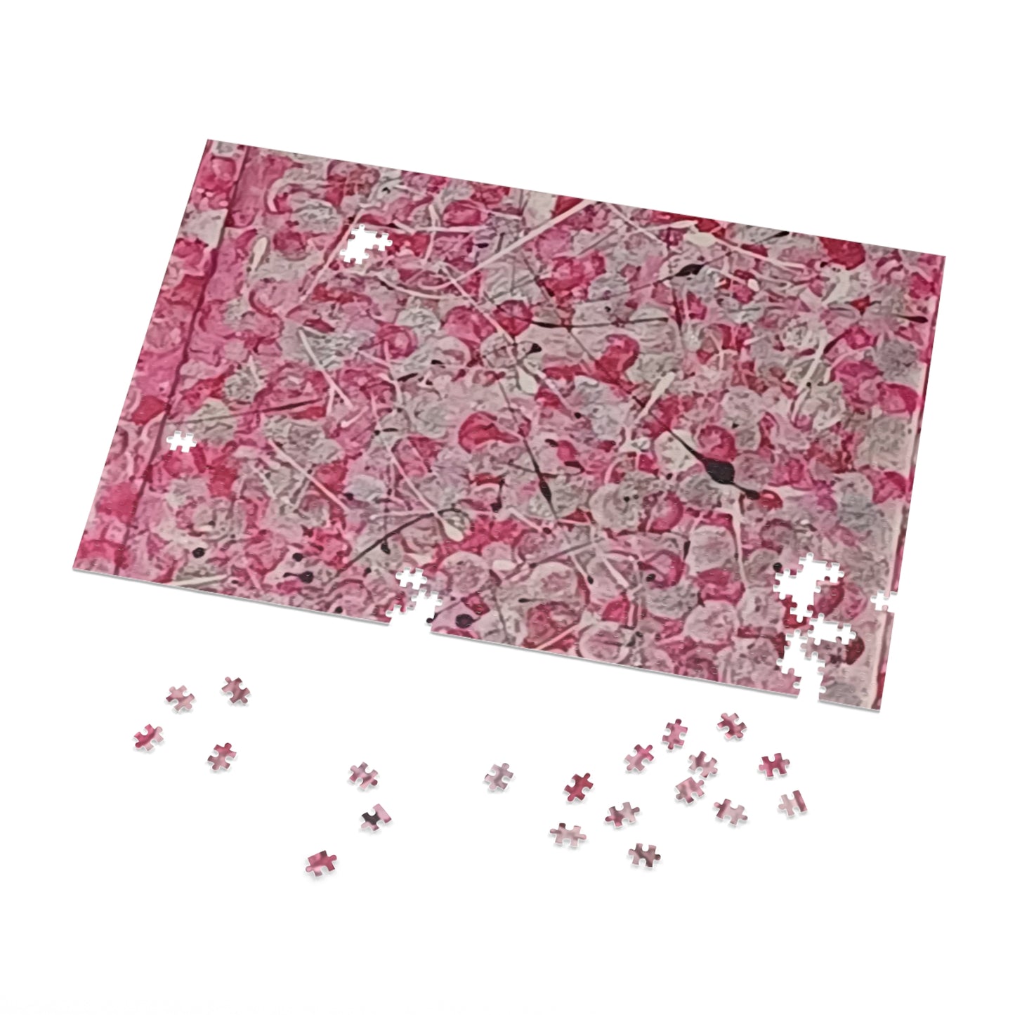Pink Blitz Colorful Puzzle with Tin - 30 - 2000 pieces