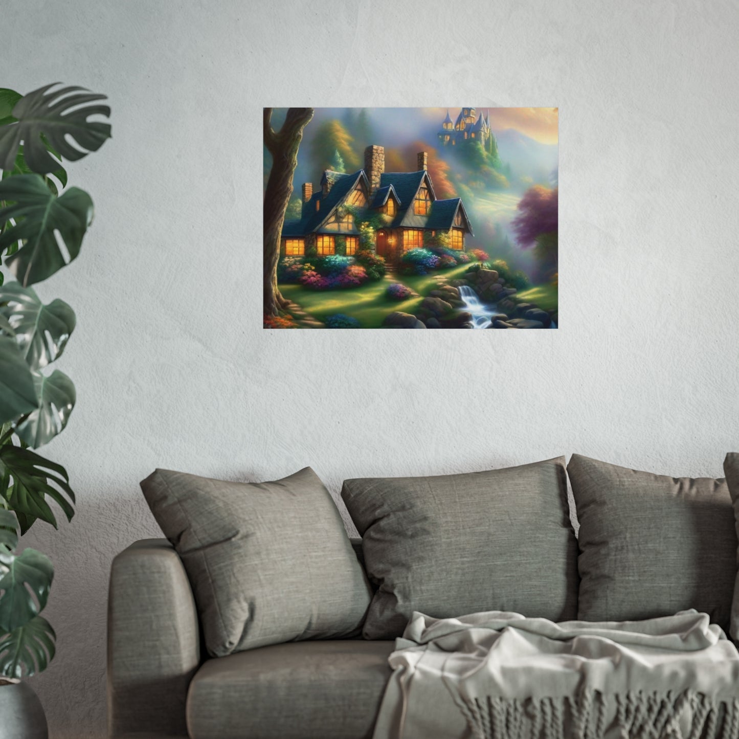 Cozy Cottage 1 Glicée Print.