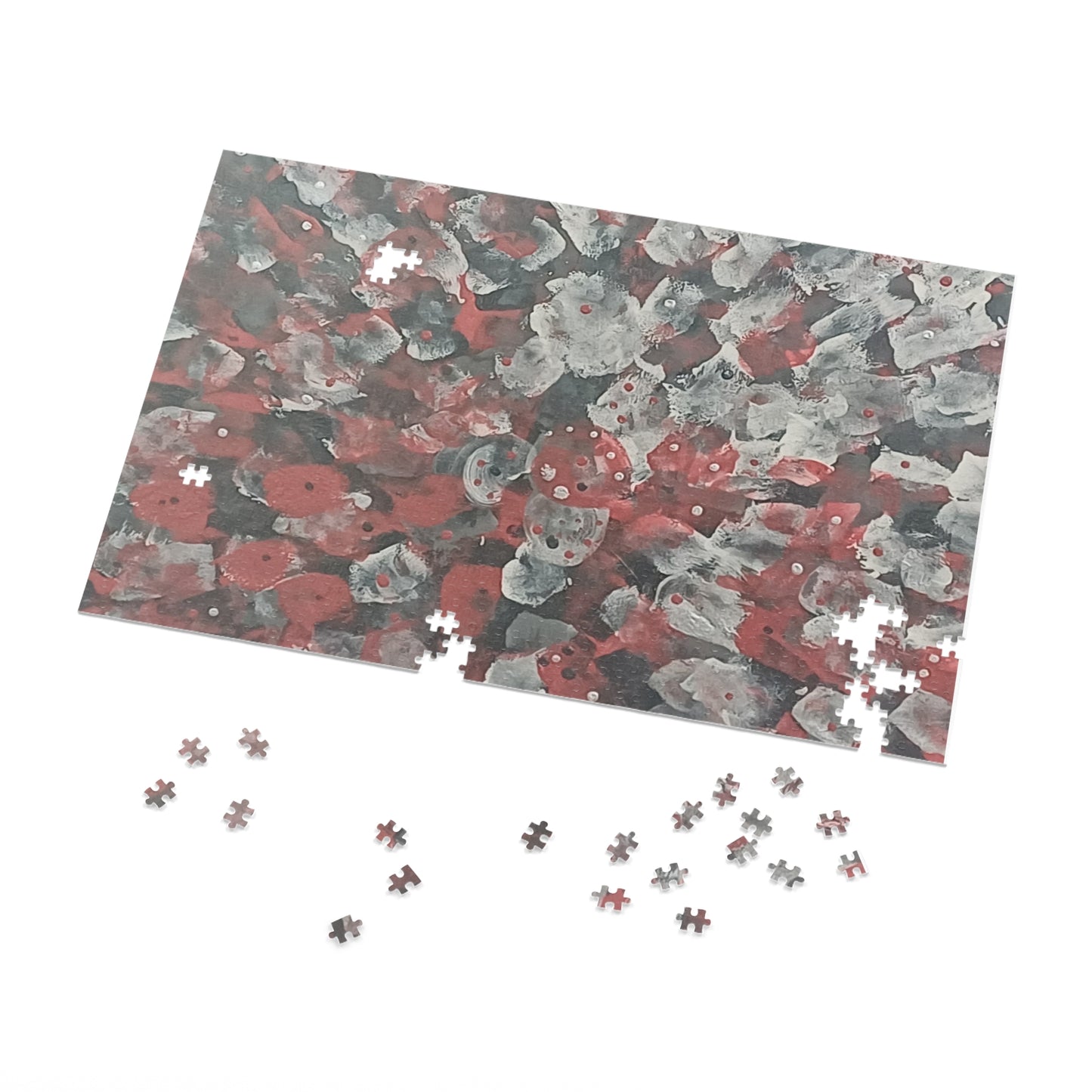 Red Blitz Jigsaw Puzzle 30-2000 pieces.