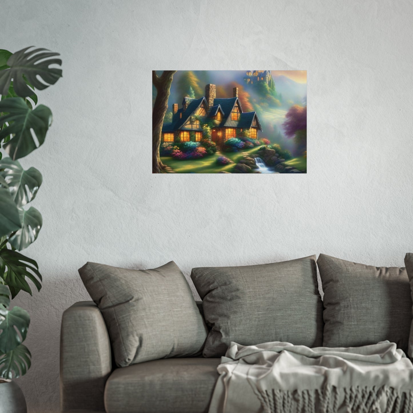 Cozy Cottage 1 Glicée Print.