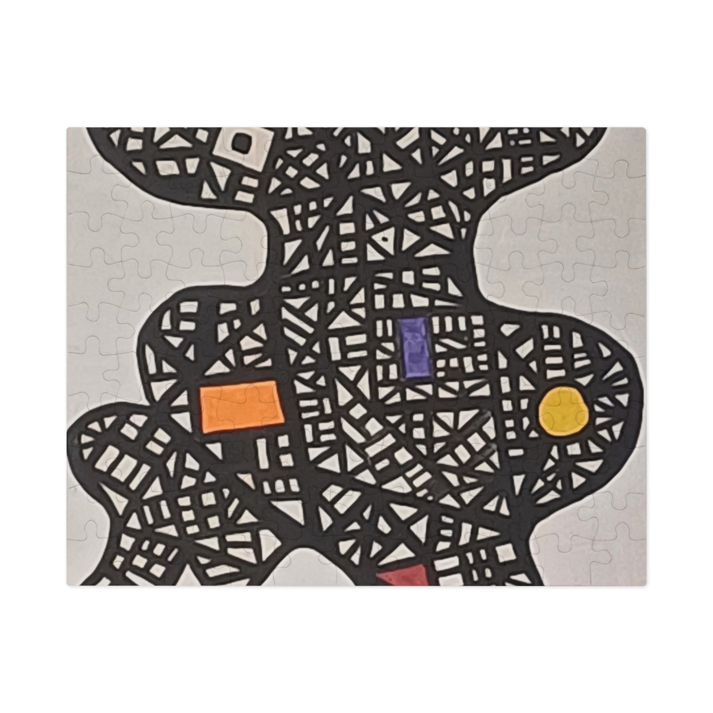 Abstract Design Jigsaw Puzzle with Tin, 30 - 2000 pieces