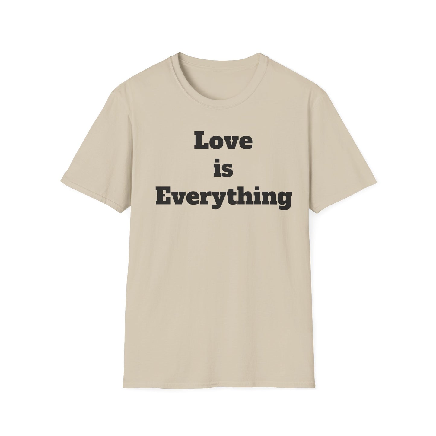 Love is Everything Unisex Softstyle T-Shirt, Casual Wear, Friendship Gift, [...]