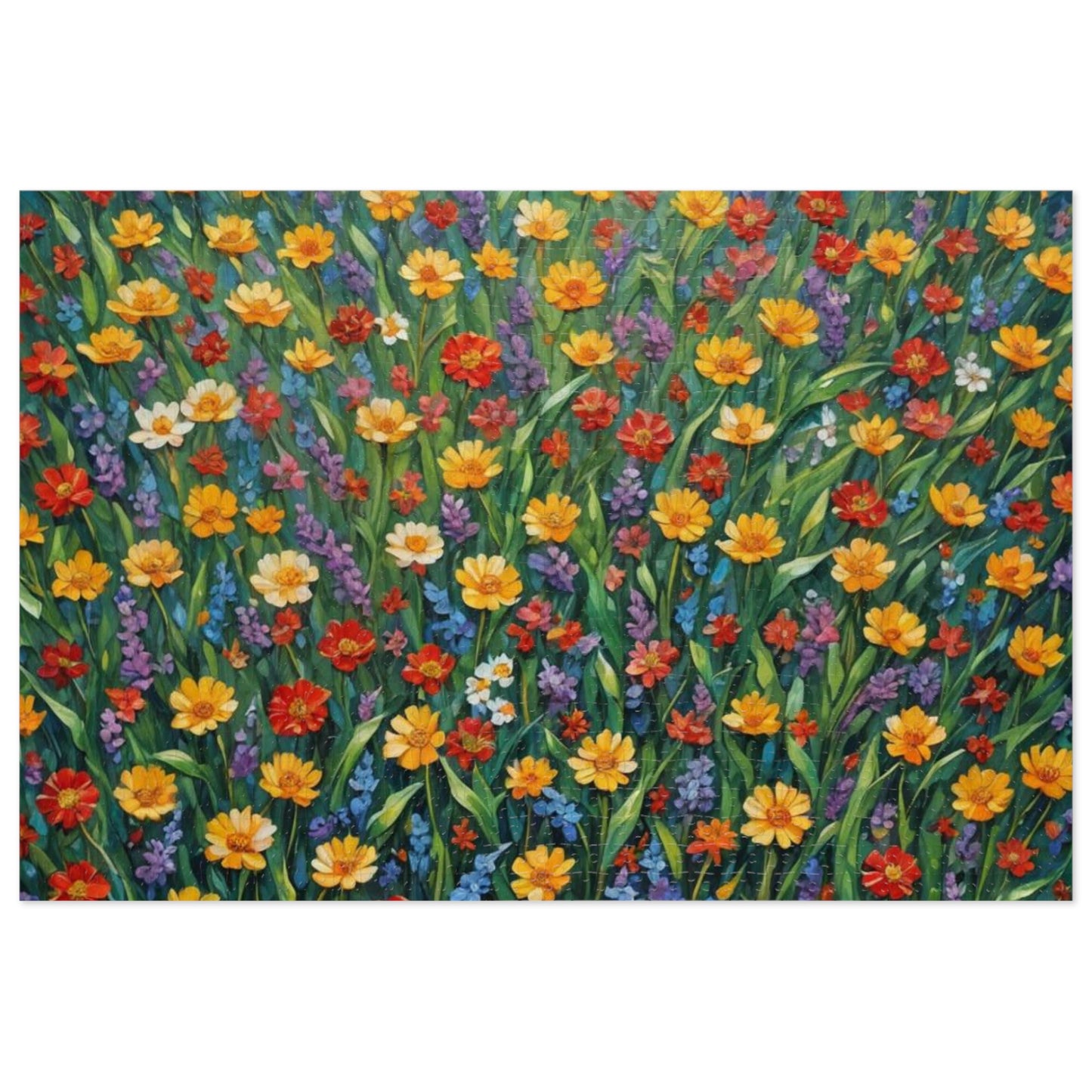 In Bloom Jigsaw Puzzle with Tin.