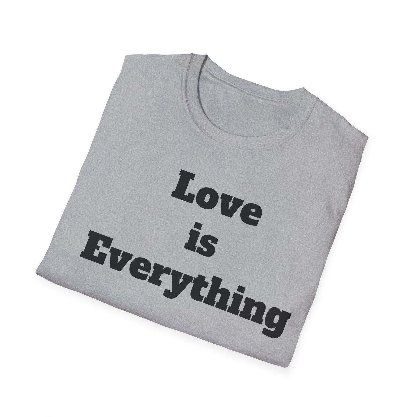 Love is Everything Unisex Softstyle T-Shirt, Casual Wear, Friendship Gift, [...]