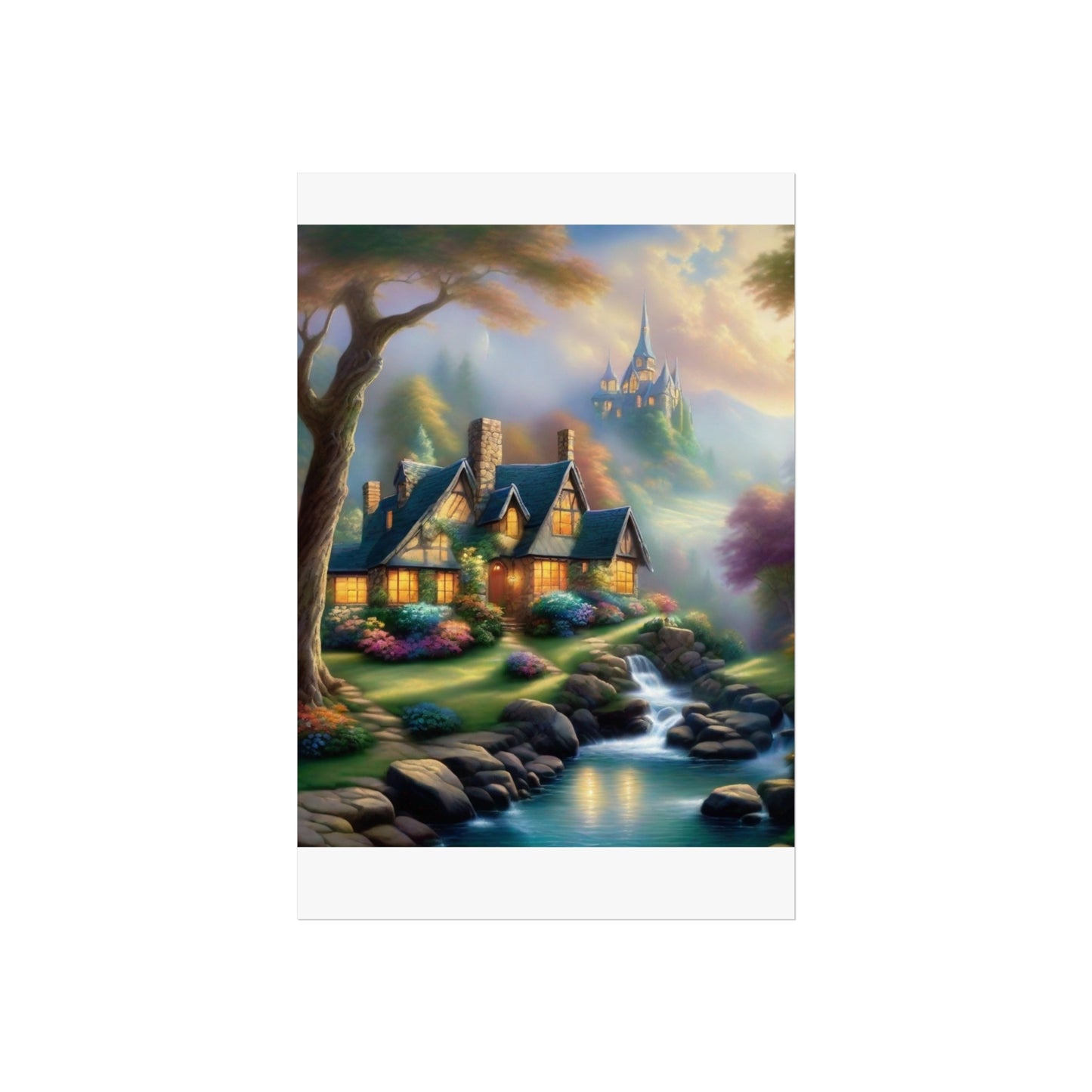 Cozy Cottage 1 Glicée Print.