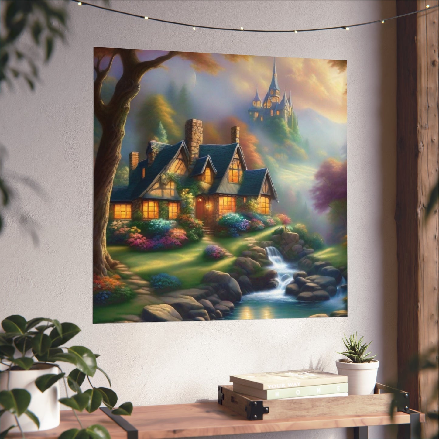 Cozy Cottage 1 Glicée Print.