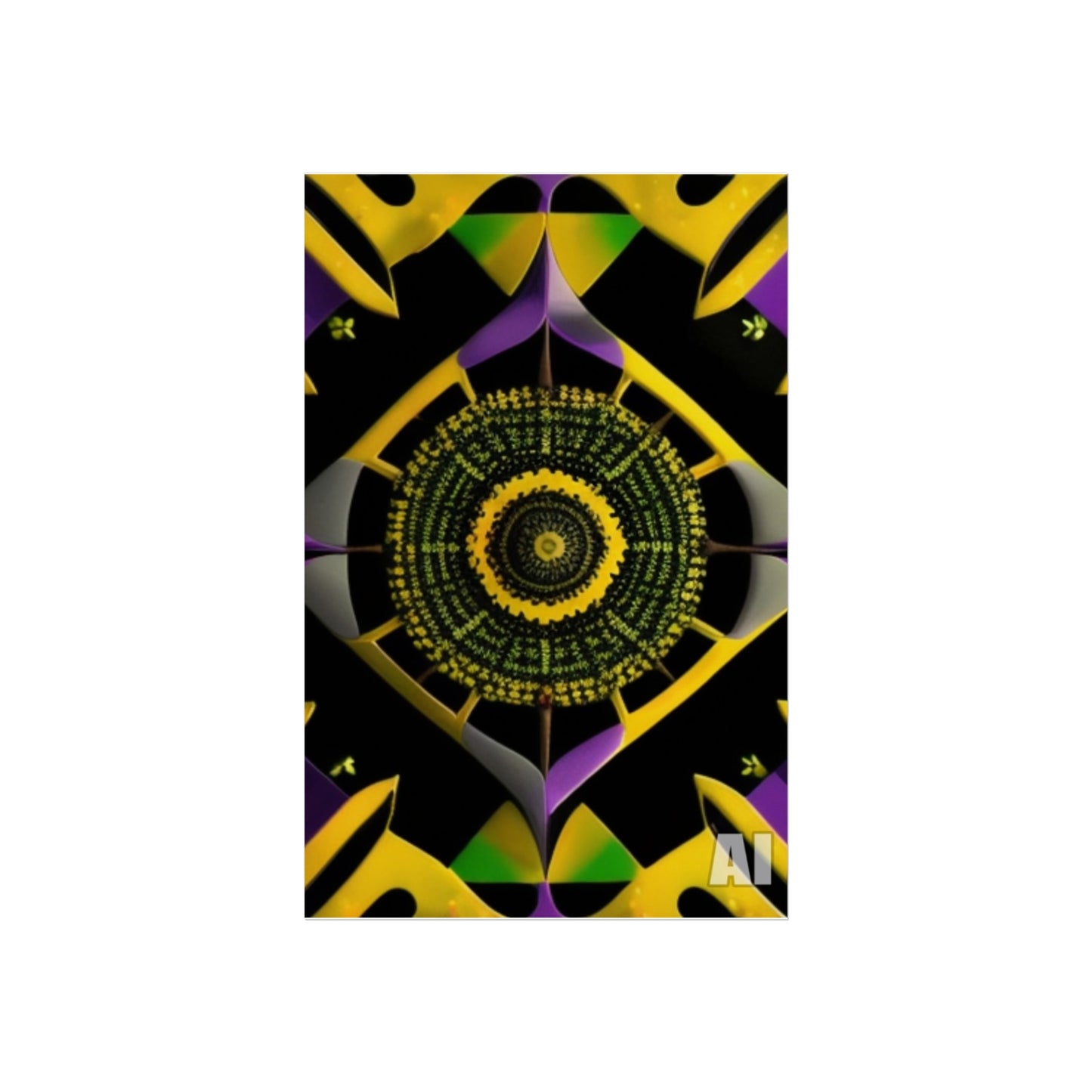 Vibrant Square Fine Art Prints.