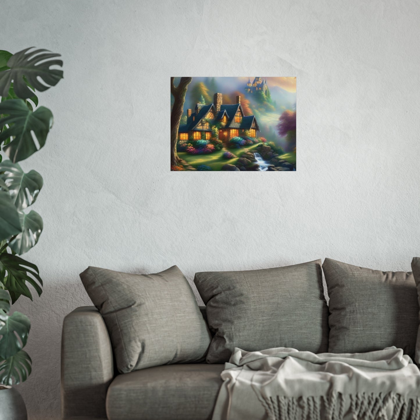 Cozy Cottage 1 Glicée Print.