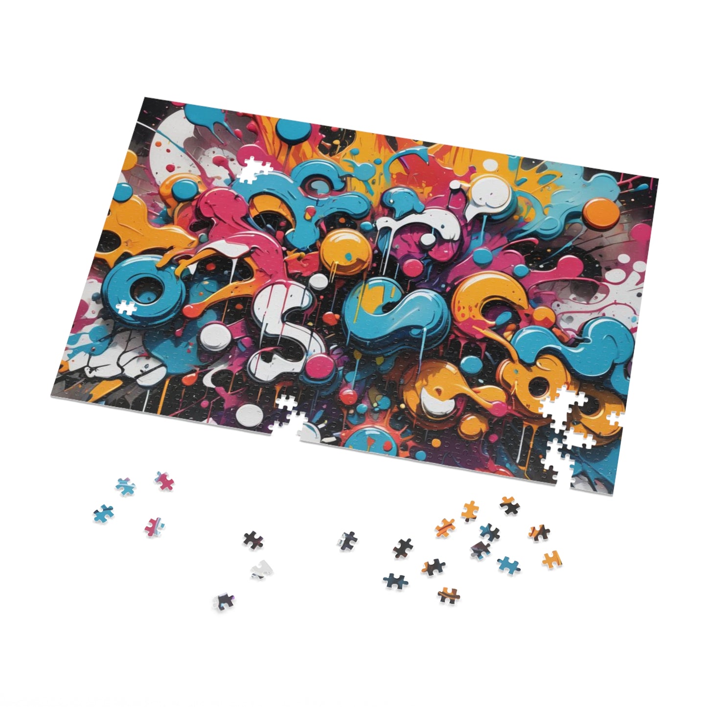 Street  Abstract  Puzzle with Tin