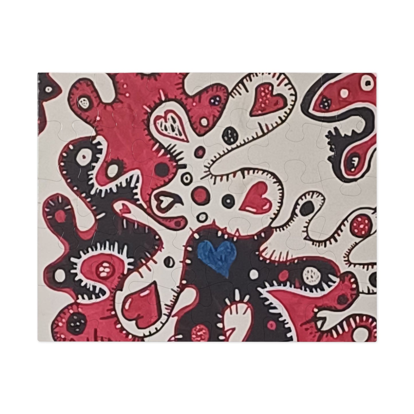 Lots Of Hearts  Puzzle with Tin 30 - 2000 pieces