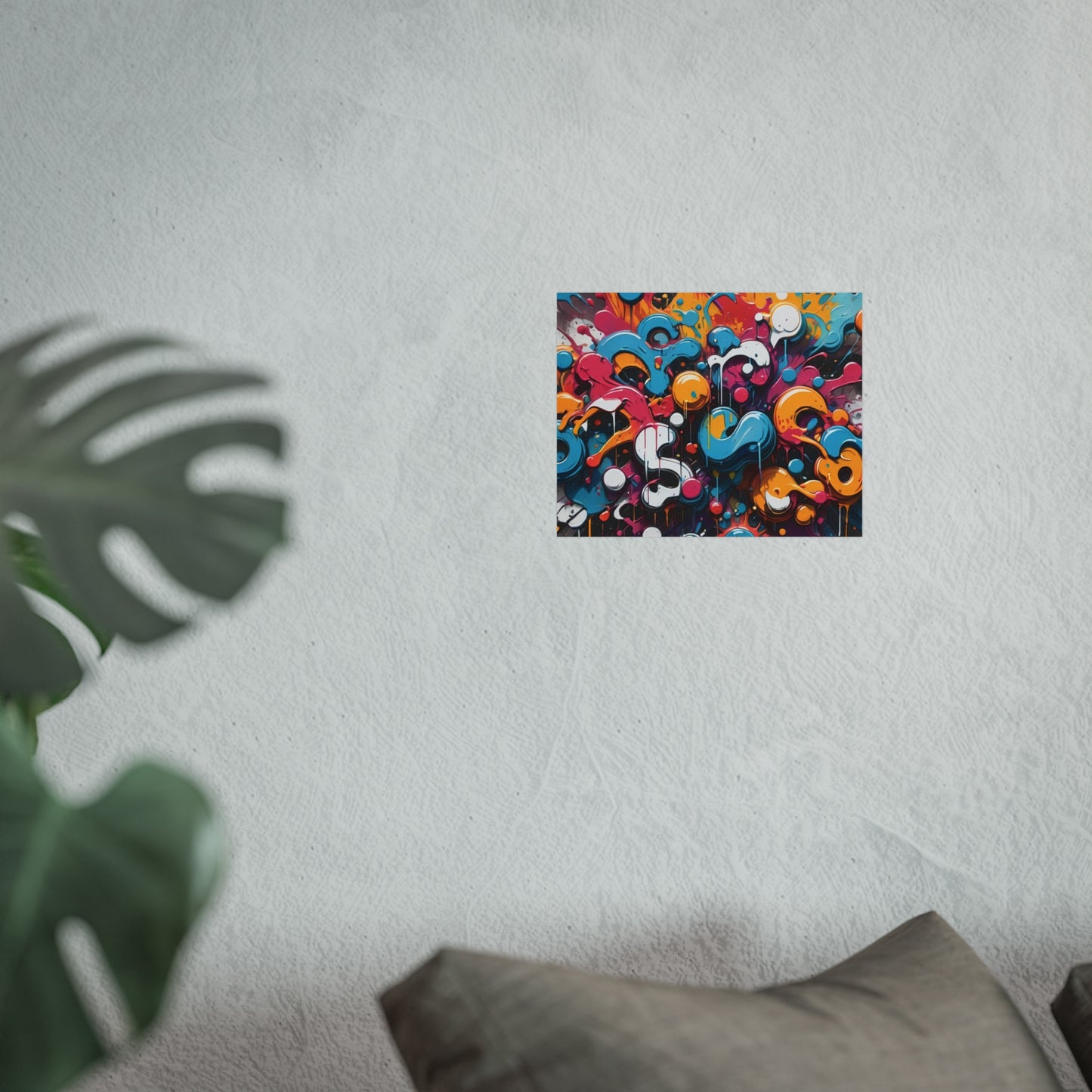 Street  Abstract Glicée Poster various sizes.