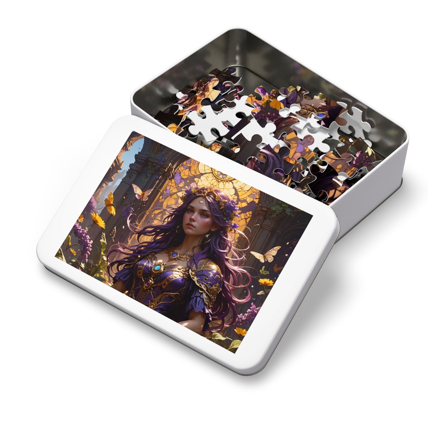 Enchanted Lady purple Puzzle
