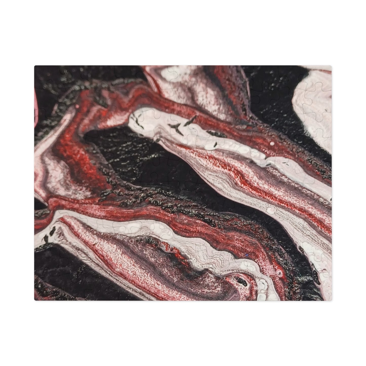 Abstract Waves Jigsaw Puzzle with Tin 6 variants upto 2000 pieces.