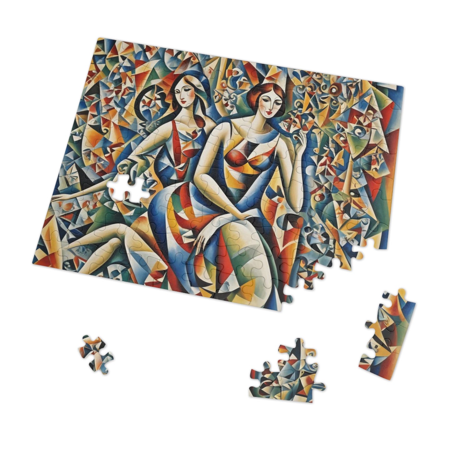 Cuboid 2 ladies Puzzle. Various sizes.