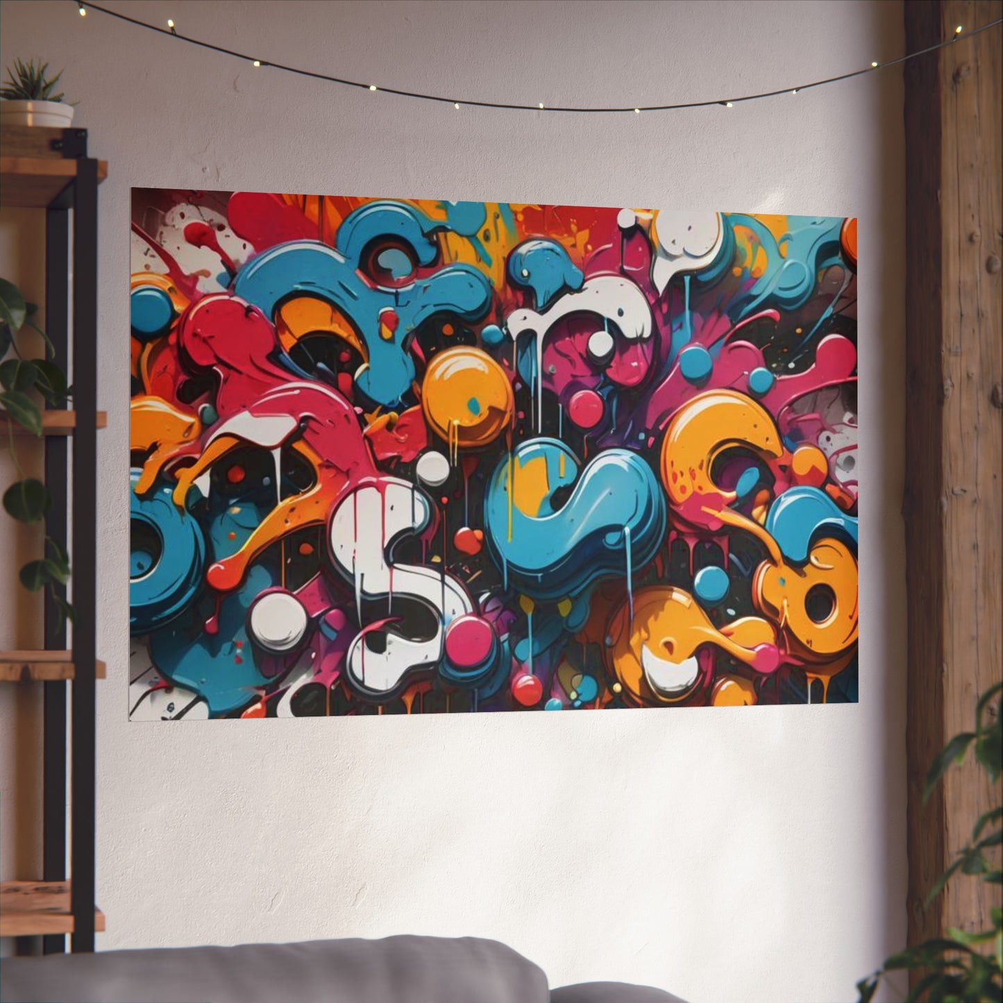 Street  Abstract Glicée Poster various sizes.