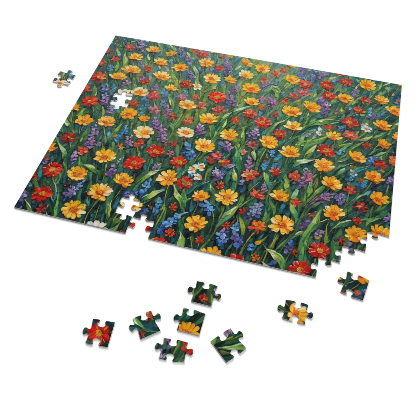 In Bloom Jigsaw Puzzle with Tin.