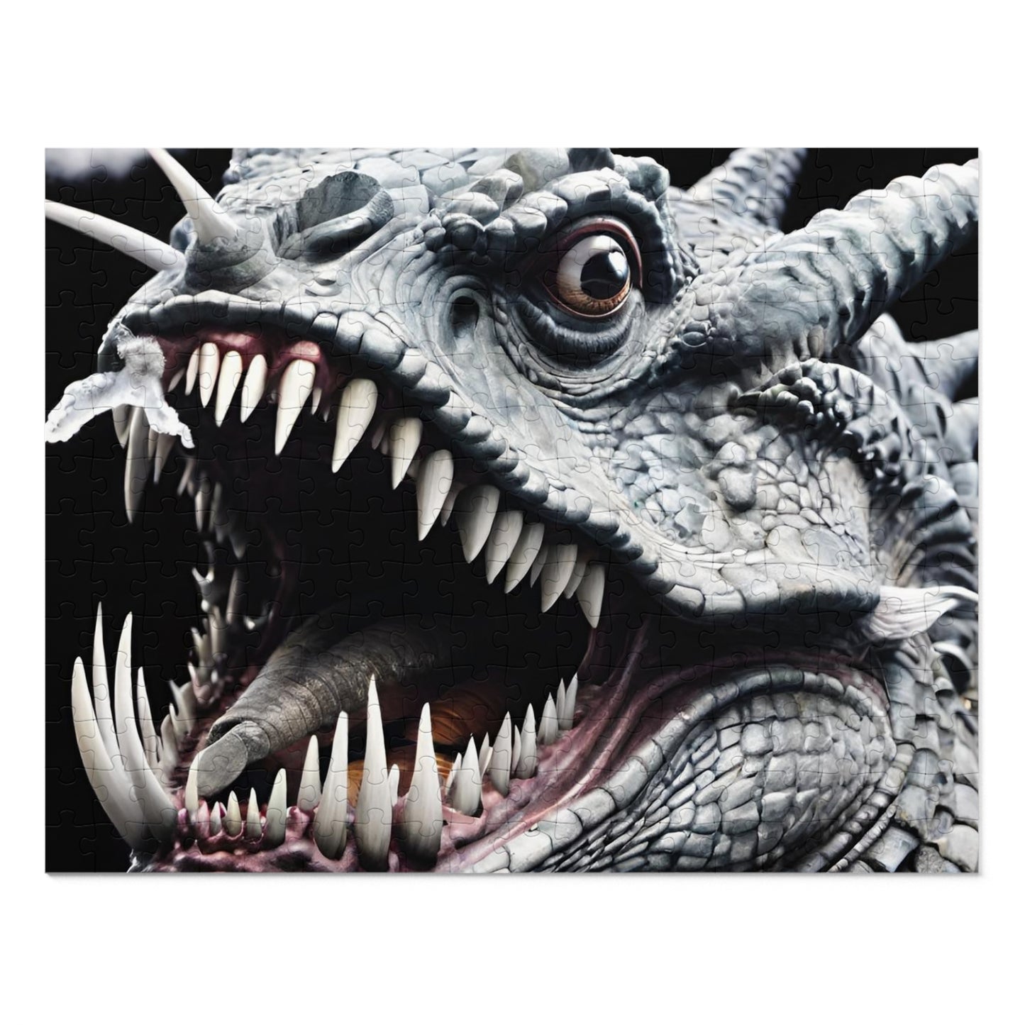Smiling Dragon Jigsaw Puzzle with Tin 30-2000 pieces.