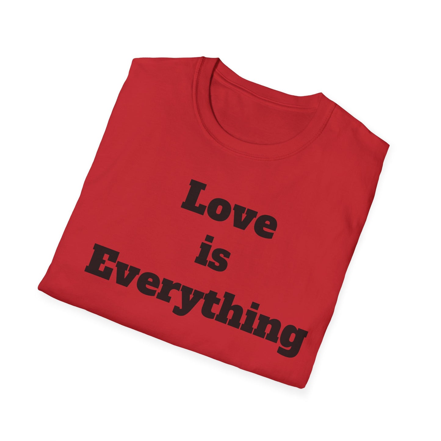 Love is Everything Unisex Softstyle T-Shirt, Casual Wear, Friendship Gift, [...]