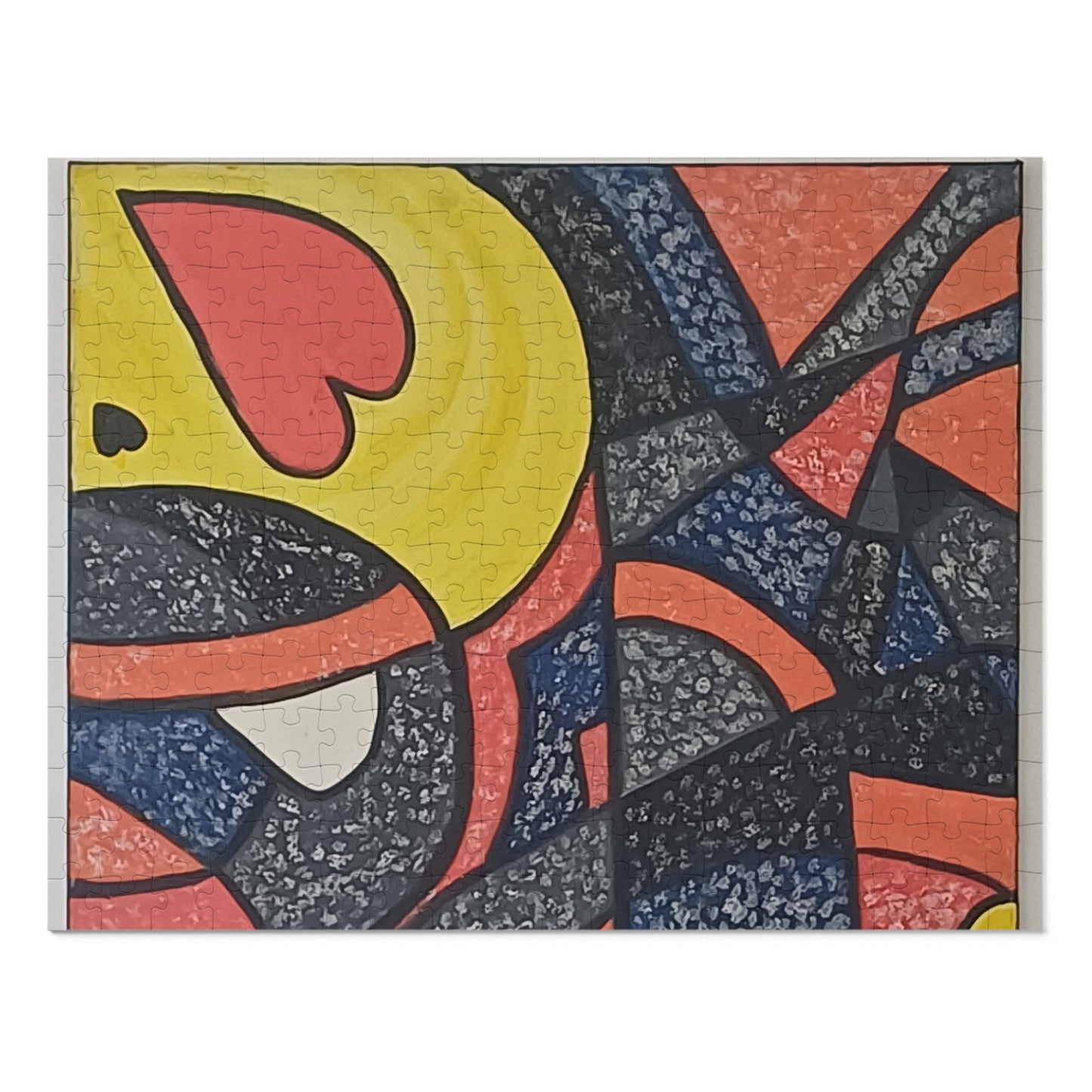 2 HEARTS  30 - 2000 pieces Abstract Puzzle in Tin.