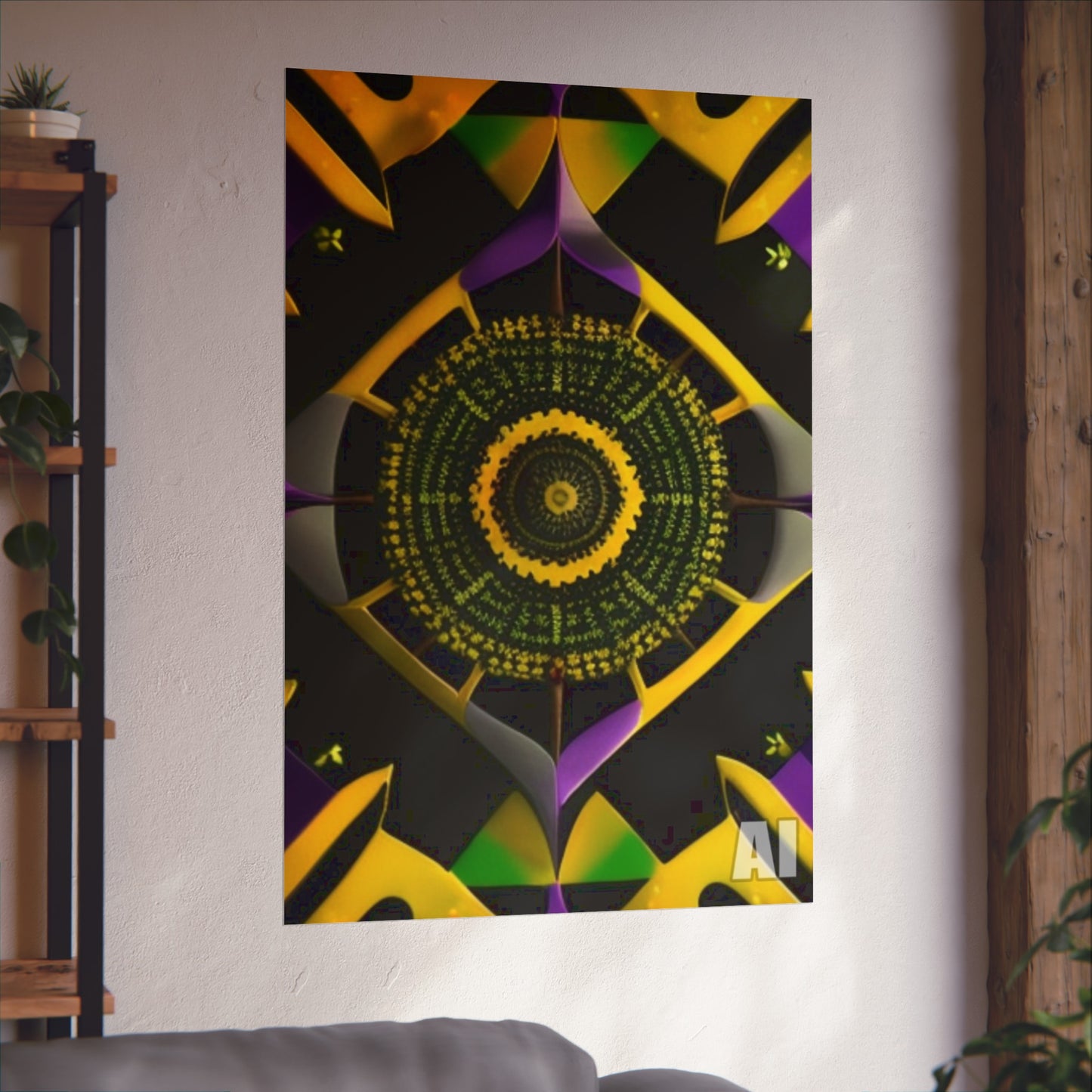 Vibrant Square Fine Art Prints.