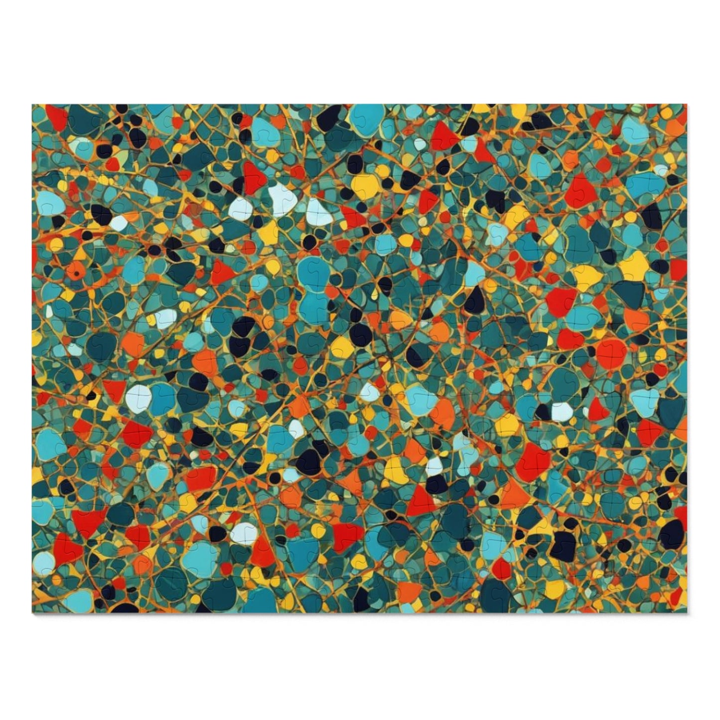 Jigsaw Puzzle with Tin