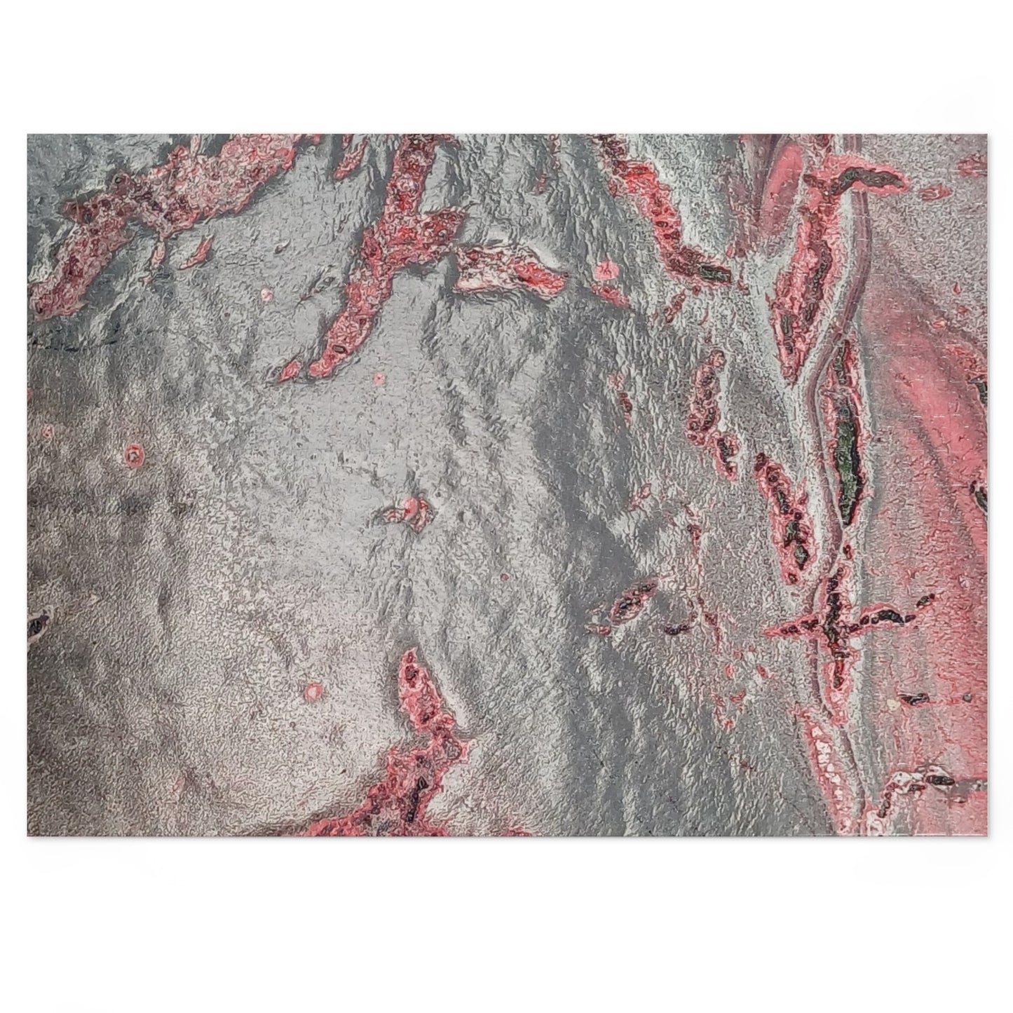 Grey Splash Jigsaw Puzzle with Tin, upto 2000 pieces.