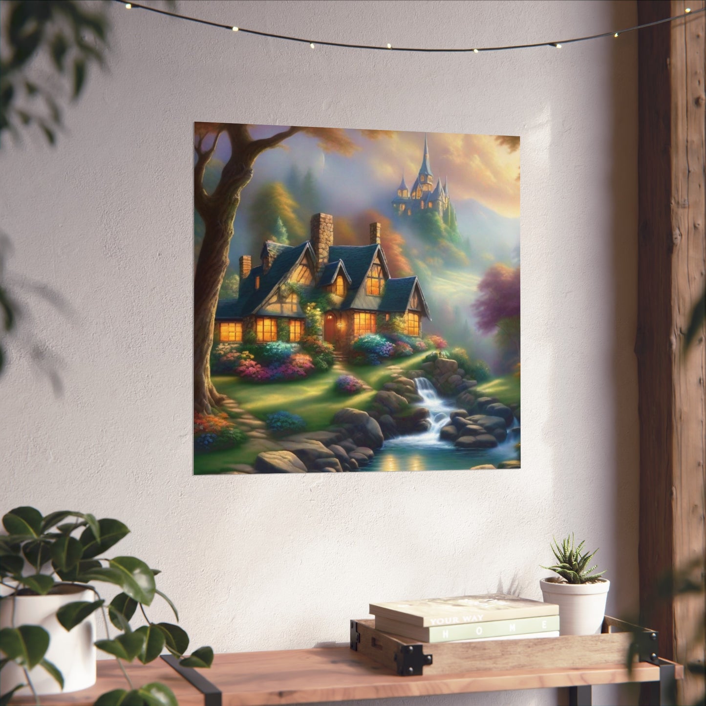 Cozy Cottage 1 Glicée Print.