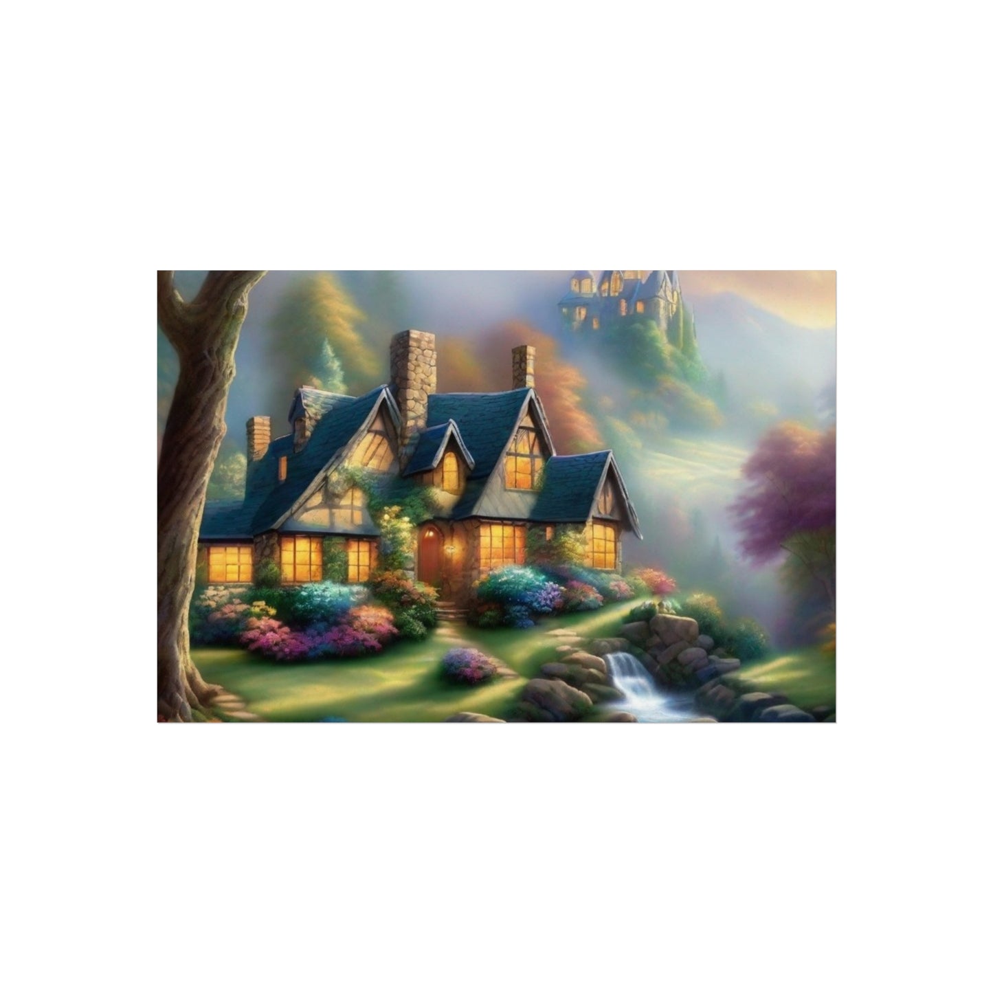 Cozy Cottage 1 Glicée Print.