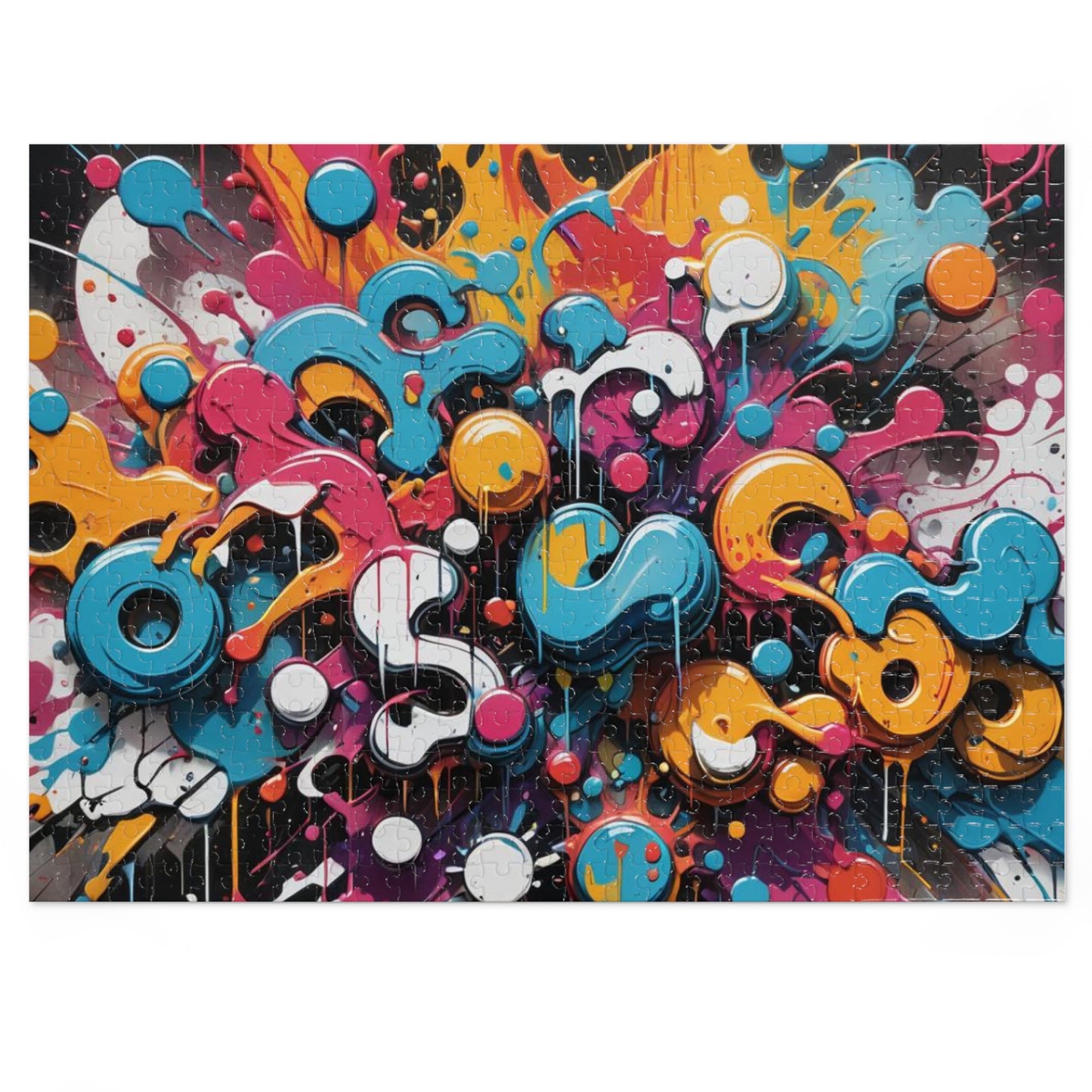 Street  Abstract  Puzzle with Tin