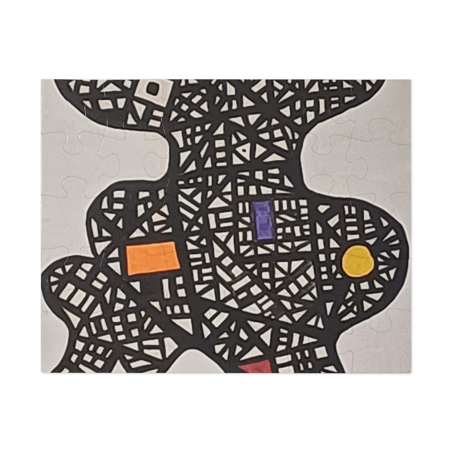 Abstract Design Jigsaw Puzzle with Tin, 30 - 2000 pieces