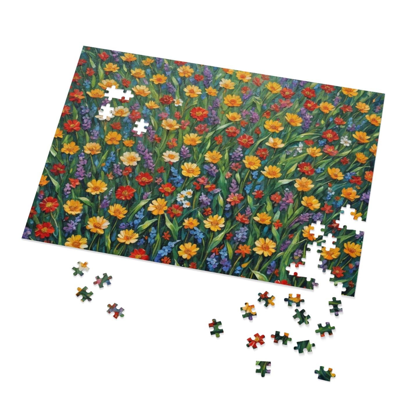 In Bloom Jigsaw Puzzle with Tin.